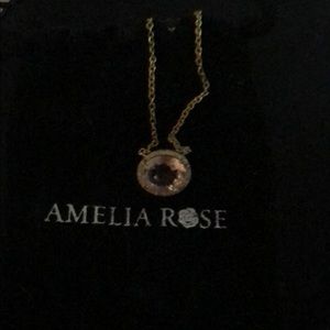 Rose gold necklace